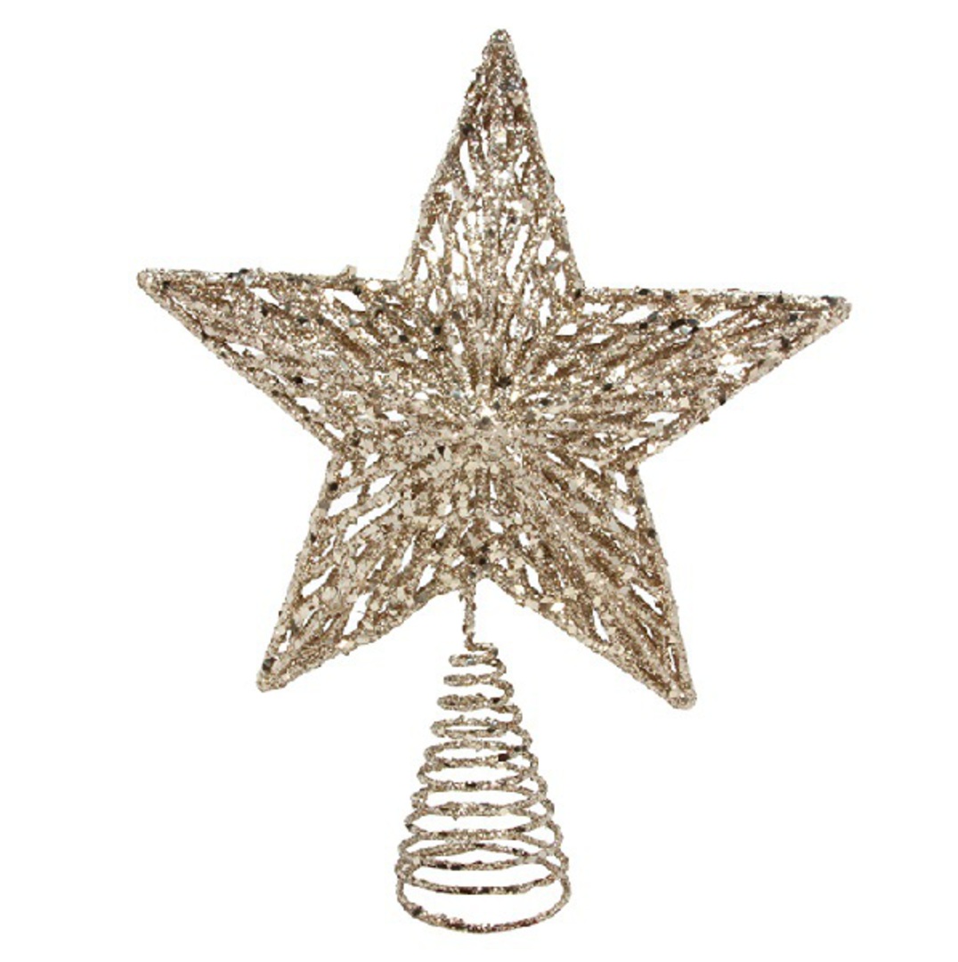 Gold Glitter Star Topper 35cm *ETA Nov image 0